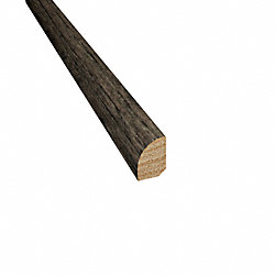 Prefinished Winter Solstice Hickory Hardwood 1/2 in thick x .75 in wide x 78 in Length Shoe Molding